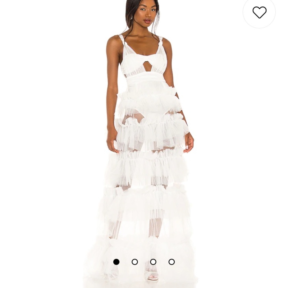 For love and lemons x revolve tiered gown